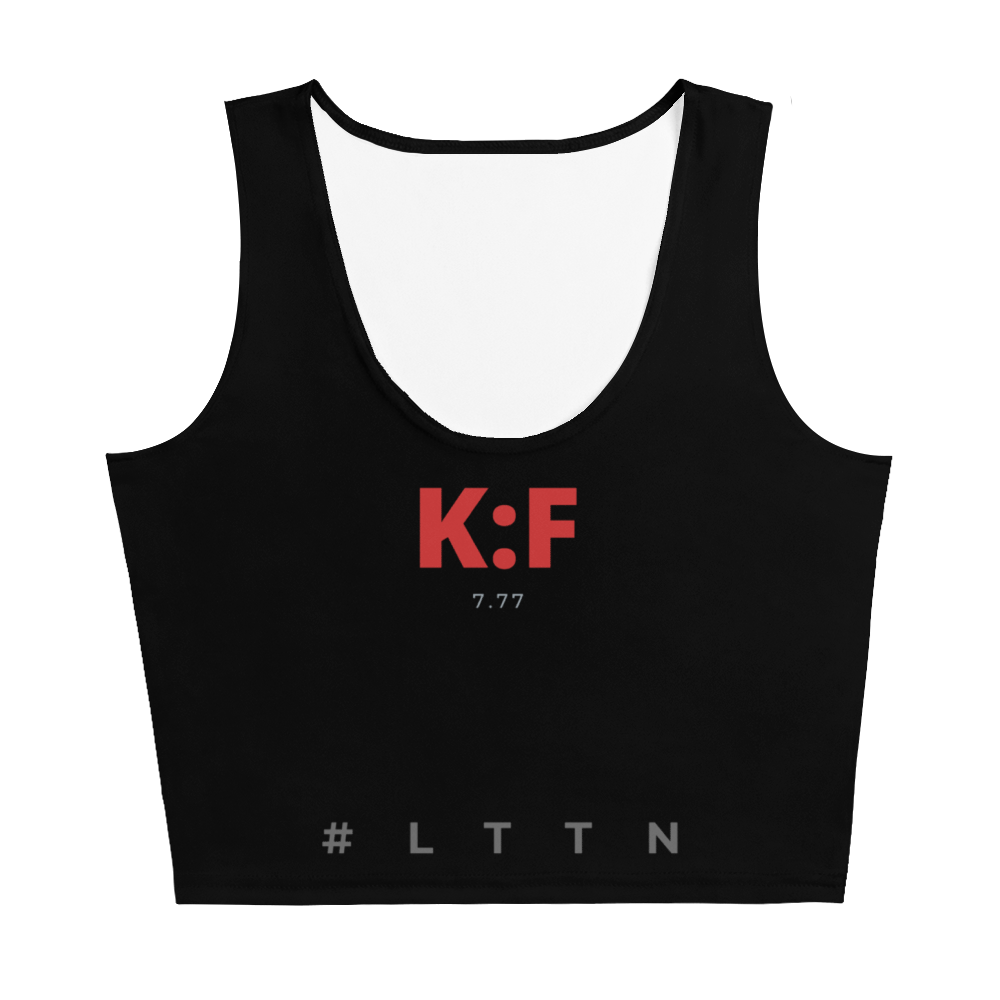 K:L 7.77 Onyx Vested Crop Top