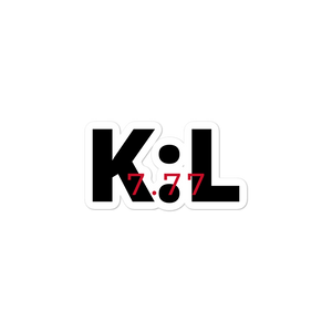 K:L 7.77 Vinyl stickers