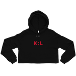 K:L 7.77 Womens Crop Hoodie