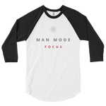 Man Mode Focus Baseball T Shirt