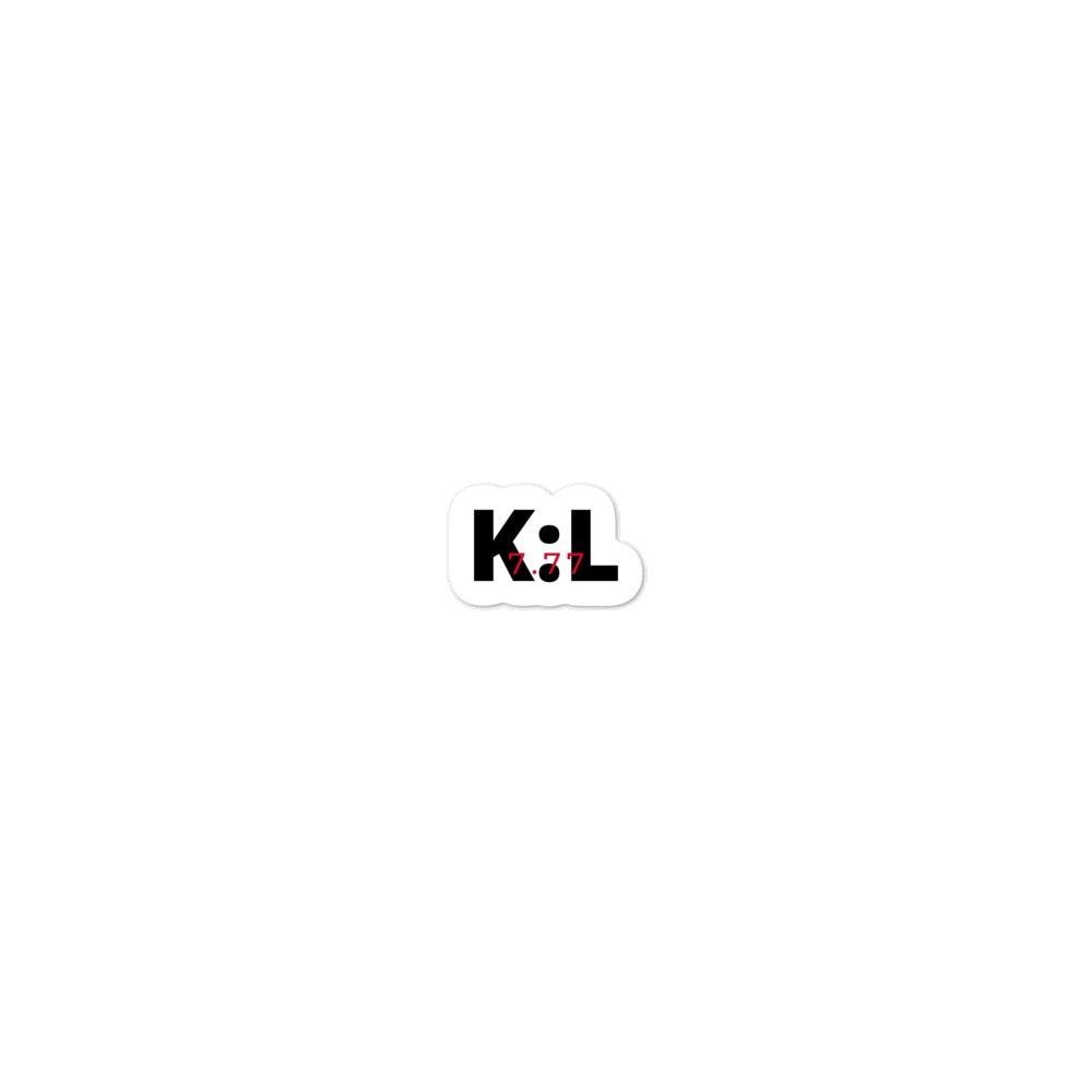 K:L 7.77 Vinyl stickers