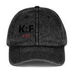 K:L 7.77 Vintage Cotton Twill Cap