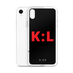 K:L-7.77 iPhone Case