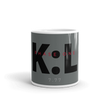 K:L Phase One Gun Metal Glossy Mug