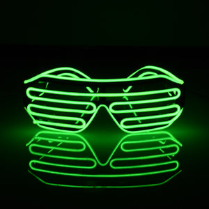 LED Rave Retro Glasses