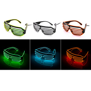 LED Rave Retro Glasses