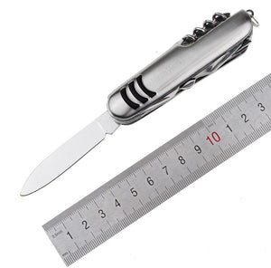 Swiss Stainless Steel Pocket Multi Knife