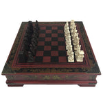 The Terracotta Vintage Chess Set