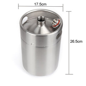 Stainless Steel 5L Keg