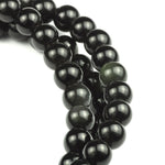 Obsidian Black Natural Stone Multilayer Bracelet