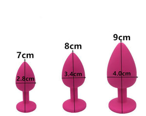 The Tom Cat Range Silicone Anal Plug & Vibrator