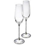 Glassware Range Rhinestone Champagne Flutes