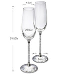 Glassware Range Rhinestone Champagne Flutes