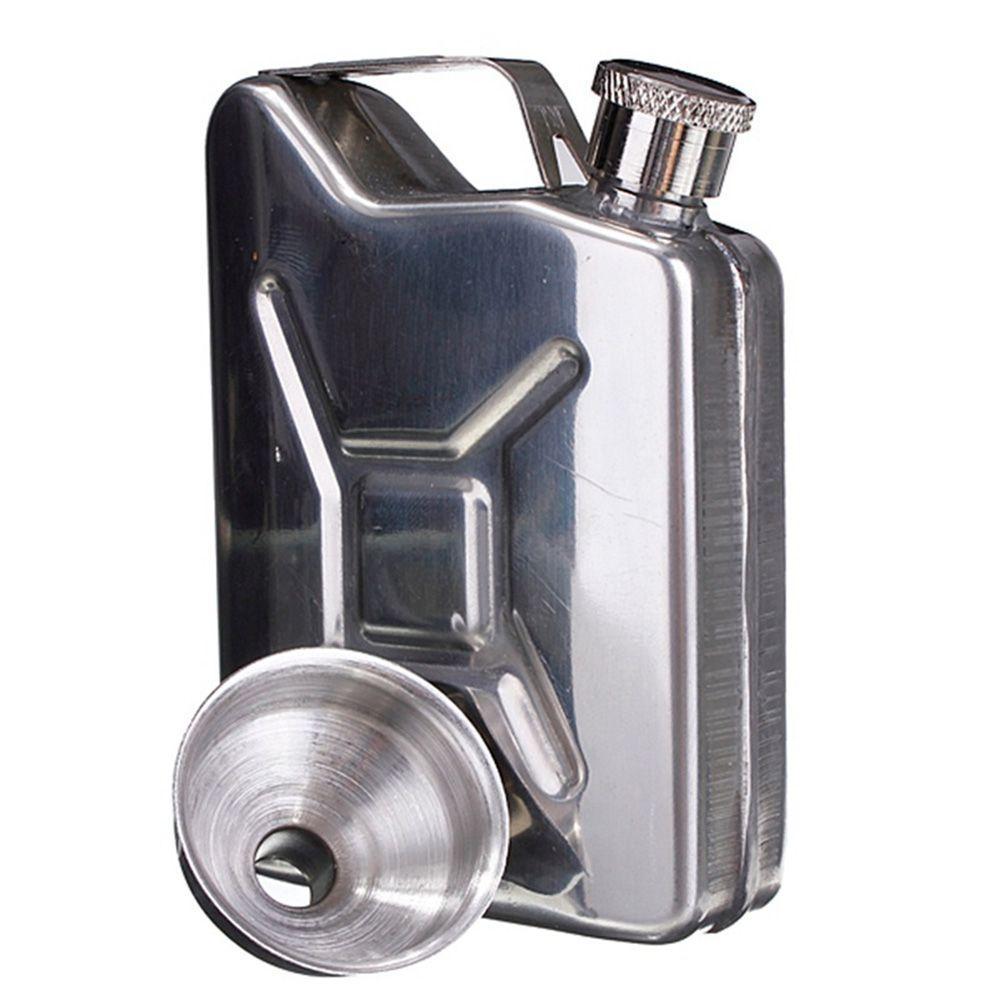 Gasoline Container Alcohol Flask & Funnel