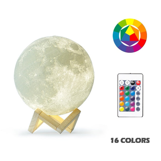 Premium Grade Moon Lamp