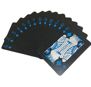 Waterproof PVC Black or Red Playing Cards