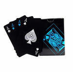 Waterproof PVC Black or Red Playing Cards