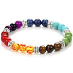 Reiki 7 Chakra Balancing Bead Bracelet