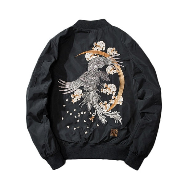 The Onyx Eagle Bomber