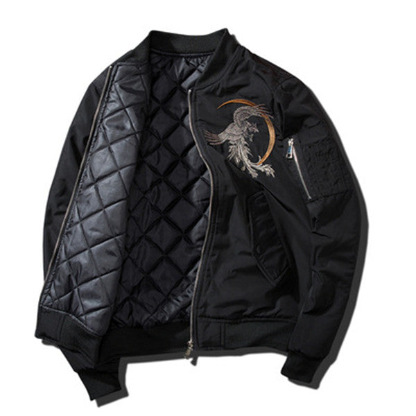 The Onyx Eagle Bomber