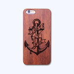 The Rosewood Carvings Iphone Case Large Anchor 