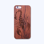 The Rosewood Carvings Iphone Case Scorpion