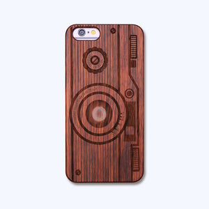 The Rosewood Carvings Iphone Case Camera Lens