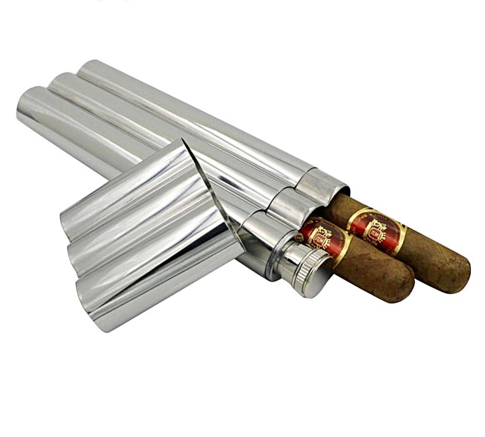 The Art Deco Cigar Hold & Flask