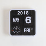 The Master Vintage Digital Flip Clock & Calendar