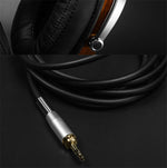 Premium Fidelity Wood Coated Over Ear Headphones