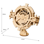 Wooden Miniature Gear Propelled Models