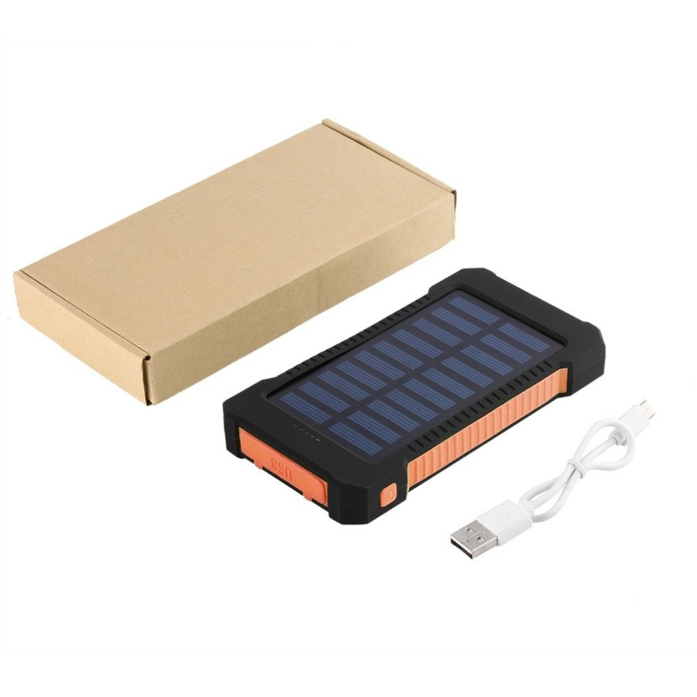 Tactical Grade 30,000mAh Waterproof Solar Power Bank