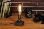 Iron Art Deco Desk Lamp