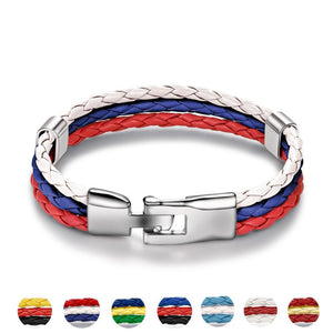 World Flag Bracelets