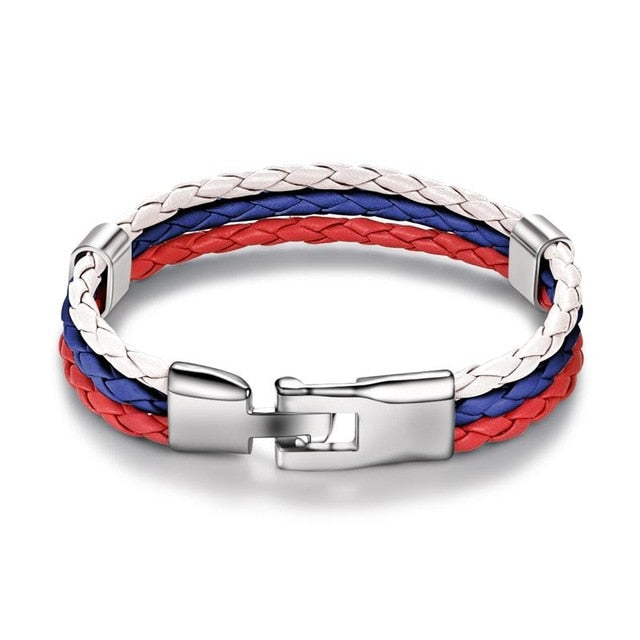 World Flag Bracelets