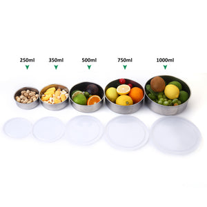 Microwave Safe Steelware Food Container Set