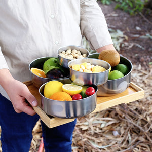 Microwave Safe Steelware Food Container Set